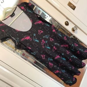 Sourpuss ray gun dress size 3XL stretchy, cute, comfortable, flattering